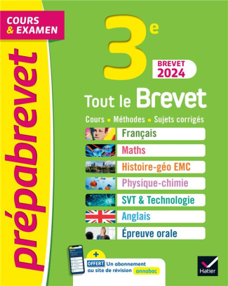 Tout le Brevet 3e. Edition 2024