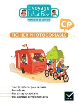Français CP Méthode de lecture Le voyage de Lili et Paco. Fichier photocopiable, Edition 2023