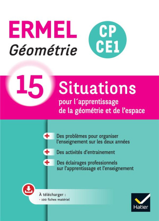 Géométrie ERMEL CP CE1. Edition 2023