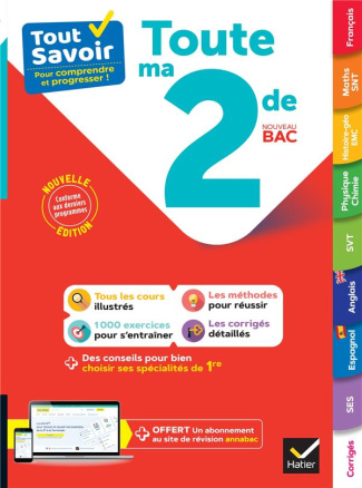 Toute ma 2de. Nouveau Bac