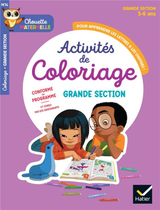 Activités de coloriage. Grande section