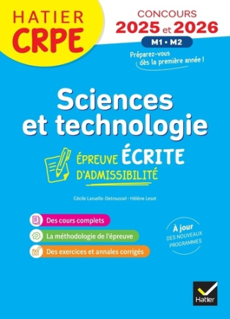 Sciences et technologie M1-M2. Edition 2025-2026