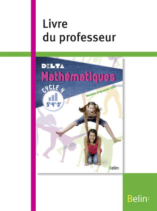 Mathématiques Cycle 4 (5e-4e-3e). Livre du professeur, Edition 2016