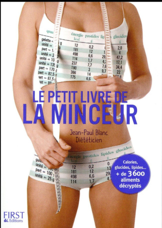 Le petit livre de la minceur. Les calories des aliments du quotidien, Edition 2017