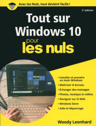 Tout sur Windows 10 pour les nuls