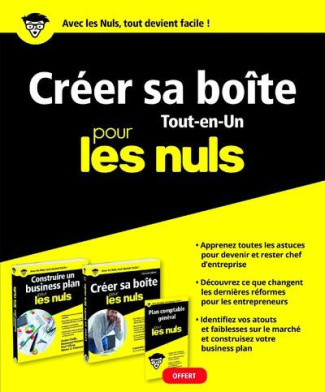 Coffret tout-en-un Créer sa boîte pour les Nuls. Contient Créer sa boîte pour les Nuls ; Construire