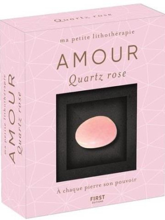 Amour. Quartz rose. Avec 1 livret de 47 pages et 1 quartz rose