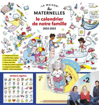 Le calendrier de notre famille. Edition 2022-2023