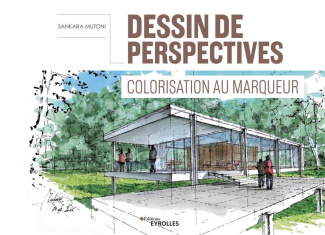 Dessin de perspectives. Colorisation au marqueur
