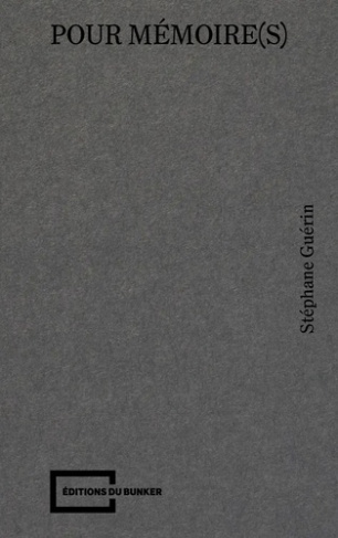 Pour mémoire(s)