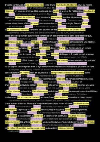 Some of us. Artistes contemporain.es, une anthologie, Edition bilingue français-anglais