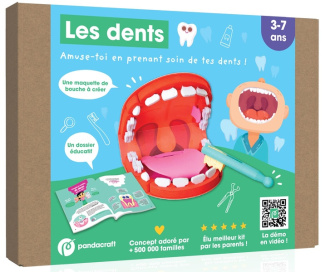 Les dents. Amuse-toi en prenant soin de tes dents ! Avec une maquette de bouche à créer et un dossie