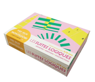 Les suites logiques. Avec 10 carrés, 10 rectangles