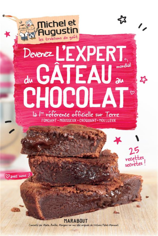 Devenez l'expert du gâteau au chocolat avec nous. La 1re référence officielle sur terre ; fondant, m