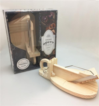 Coffret Trancheuse à saucisson. Tartines apéro. Avec 1 trancheuse à saucisson