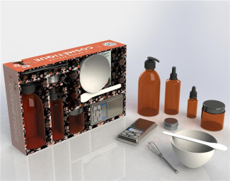 Le grand atelier cosmétique DIY. Je fabrique mes cosmétiques maison. Avec 1 balance électronique, 1