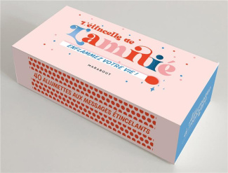 L'étincelle de l'amitié. Avec 40 allumettes aux messages étincelants