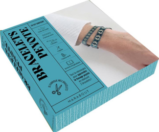 Le kit Bracelets Peyote. Avec des perles de rocaillen, 4 anneaux dorés, 2 fermoirs, 1 aiguille, 1 bo