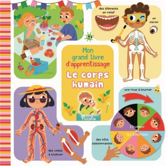 Le corps humain. Grand livre d'apprentissage