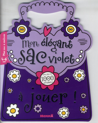 Mon élégant sac violet à jouer ! 4-6 ans