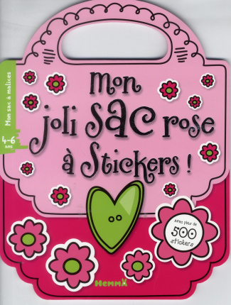 Mon joli sac rose à stickers !