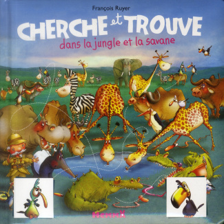 Cherche et trouve dans la jungle et la savane