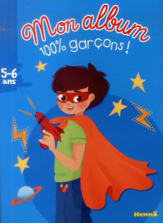 Mon album 100% garçons ! 5-6 ans