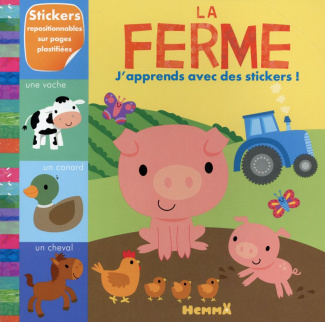 La ferme. J'apprends avec des stickers !