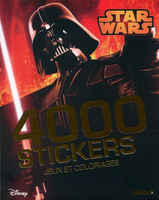 4000 stickers, jeux et coloriages Star Wars