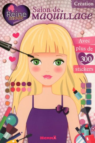 Salon de maquillage. Avec plus de 300 stickers