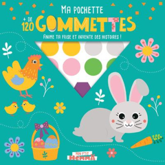 Pâques. Ma pochette   de 120 gommettes. Anime ta frise et invente des histoires !
