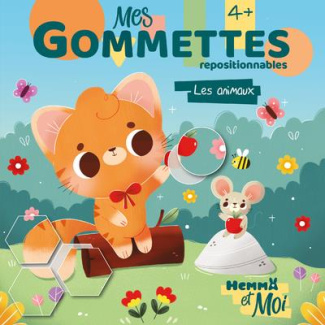 Mes gommettes. Les animaux. Gommettes repositionnables