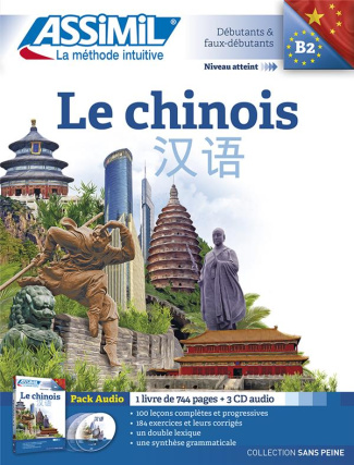 Le chinois. Pack audio : 1 livre, avec 3 CD audio