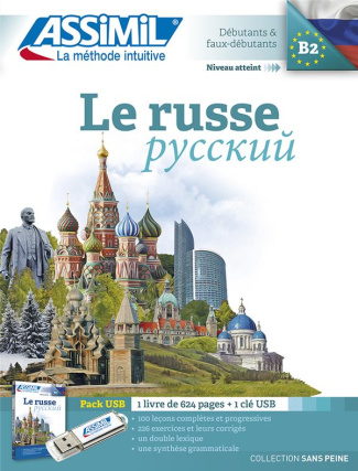 Le russe. Pack USB : 1 livre, avec 1 CLE USB