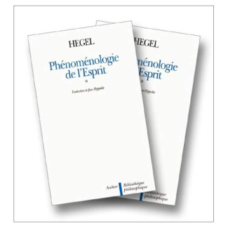 Phénoménologie de l'Esprit en 2 volumes