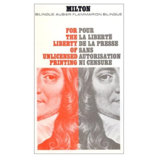 POUR LA LIBERTE DE LA PRESSE SANS AUTORISATION NI CENSURE. Edition bilingue français-anglais