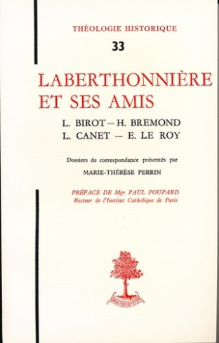 Laberthonnière et ses amis