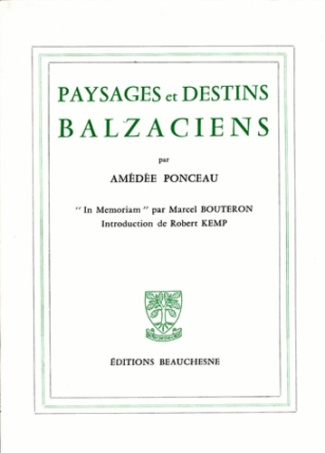 Paysages et destins balzaciens