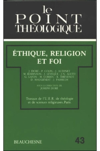 Ethique, religion et Foi. Colloque IRCOM, Angers, 22-23 mars 1991
