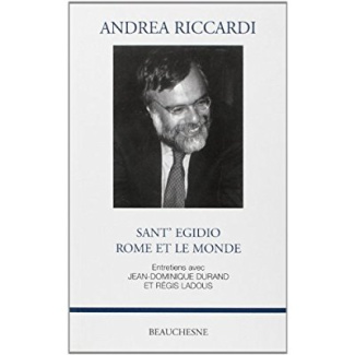 Andrea Riccardi, Sant'Edigio, Rome et le monde
