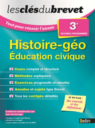 Histoire-Géographie Education civique 3e