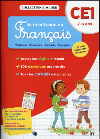 Je m'entraîne en Français CE1. 7-8 ans