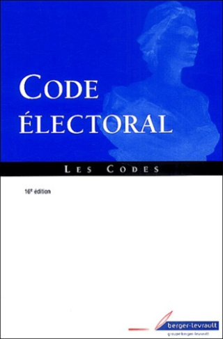 Code électoral. 16e édition