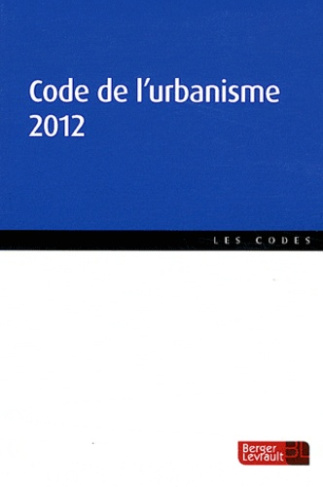 Code de l'urbanisme 2012