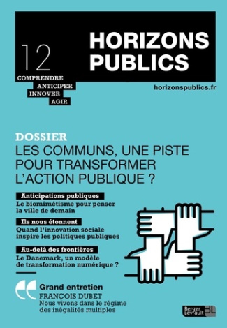 Horizons publics N° 12, novembre-décembre 2019 : Les communs, une piste pour transformer l'action pu