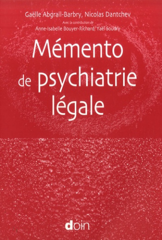 Mémento de psychiatrie légale