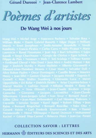 Poèmes d'artistes. De Wang Wei à nos jours