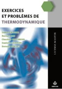 Exercices et problèmes de thermodynamique