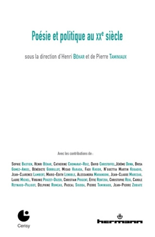 Poésie et politique au XXe siècle