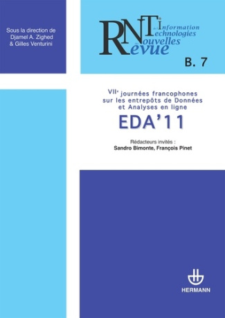 Revue des nouvelles technologies de l'information, n° B-7. EDA'11. VIIe journées francophones sur le